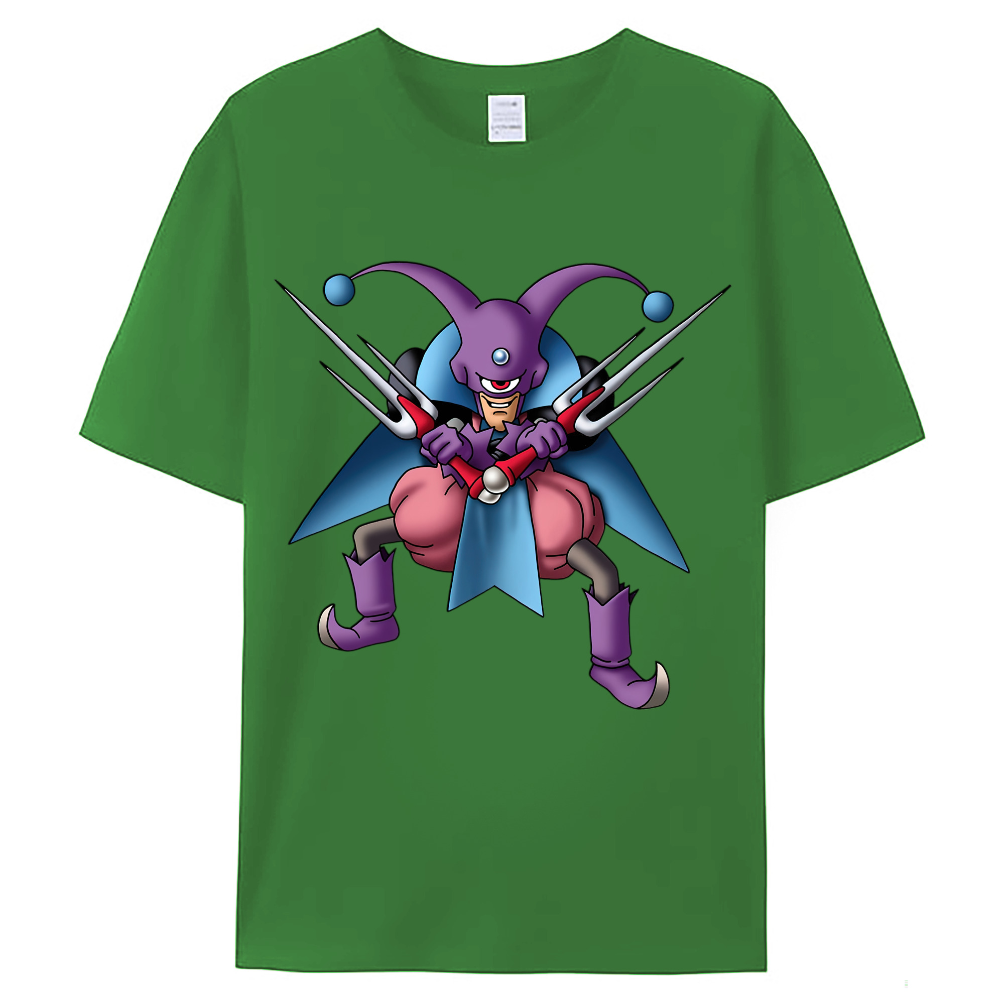 （画像用） ドラゴンクエスト Doragon Kuesuto Dragon Quest レディースカジュアルプリントTシャツ（綿100％）